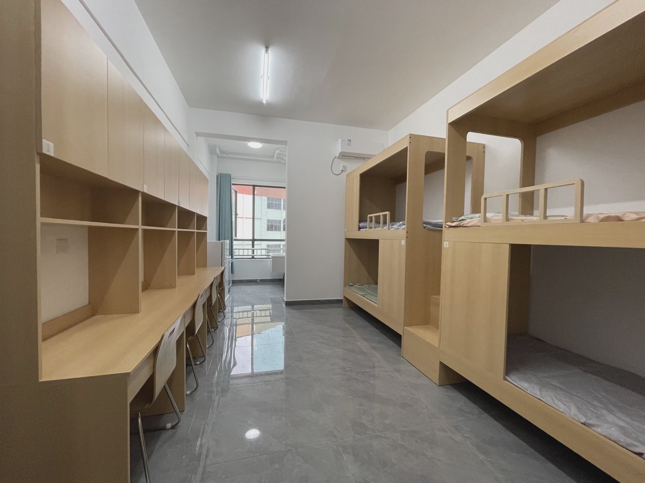 武汉襄五学校学生宿舍实景