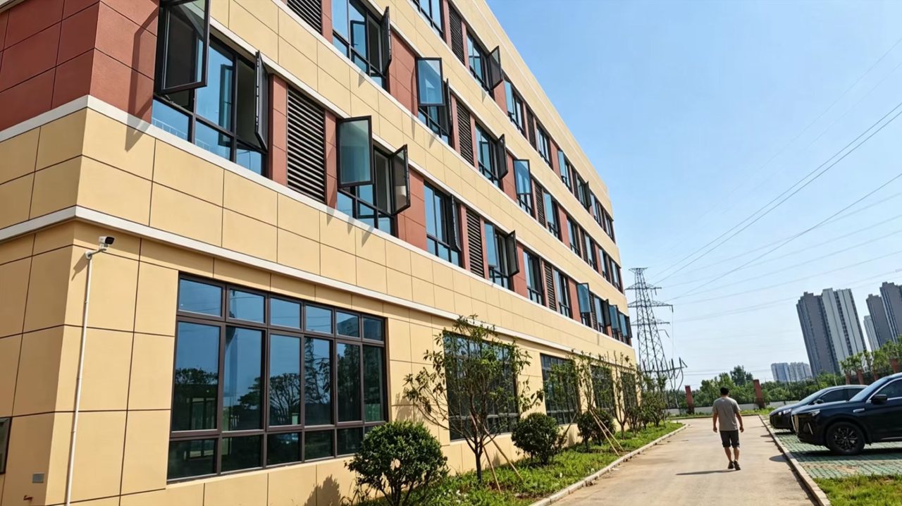 武汉襄武学校教学楼外景
